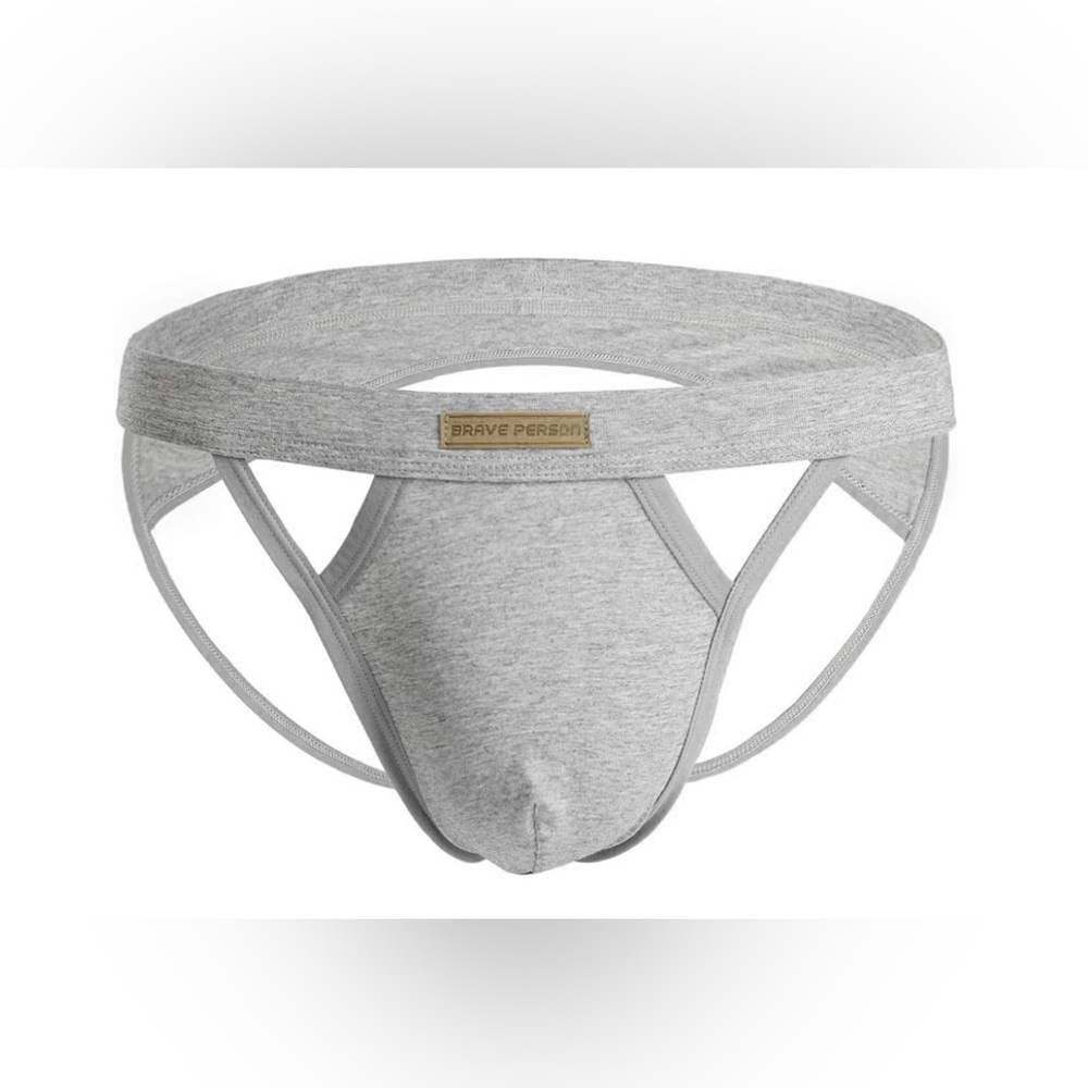 BRAVE PERSON Brand Mens Cotton
Jockstrap Underwear Thong Men String